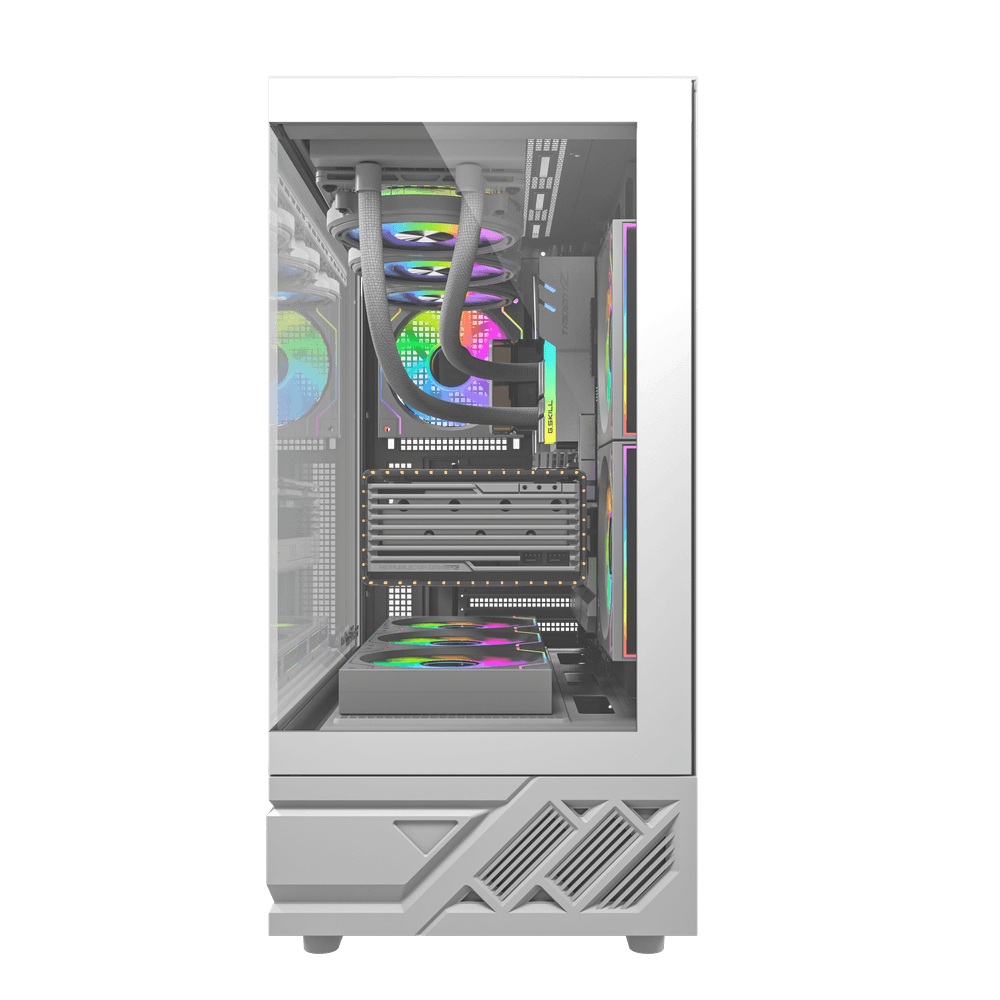 Корпус darkFlash DS950 (DF-DS950-WH) [Midi Tower, 6 x 120 мм ARGB, Белый]