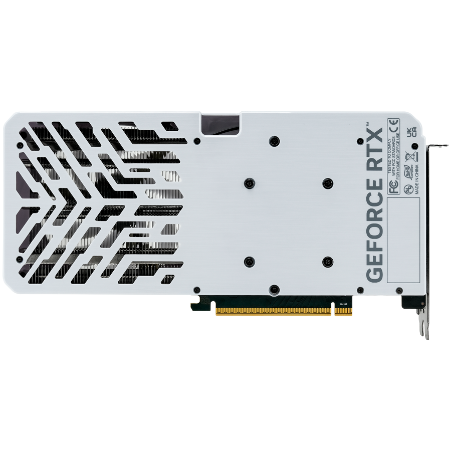 Видеокарта Palit GeForce RTX 5060 Ti WHITE OC (NE7506TU19T1-GB2061M) [16 ГБ, GDDR7, 128 бит, HDMI, DisplayPort (3 шт)]