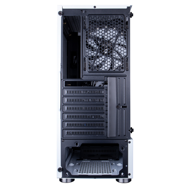 Корпус 1stPlayer DK D4 (D4-WH-1F5MW-3F5SW) [Midi Tower, белый]