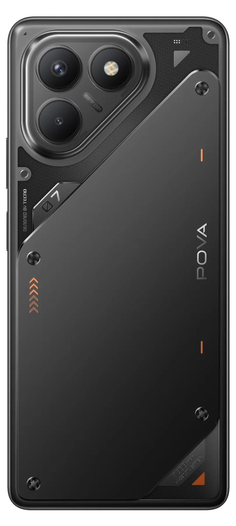 Смартфон Tecno POVA 7 Neo [6,78", 128 ГБ, 8 ГБ, Черный]