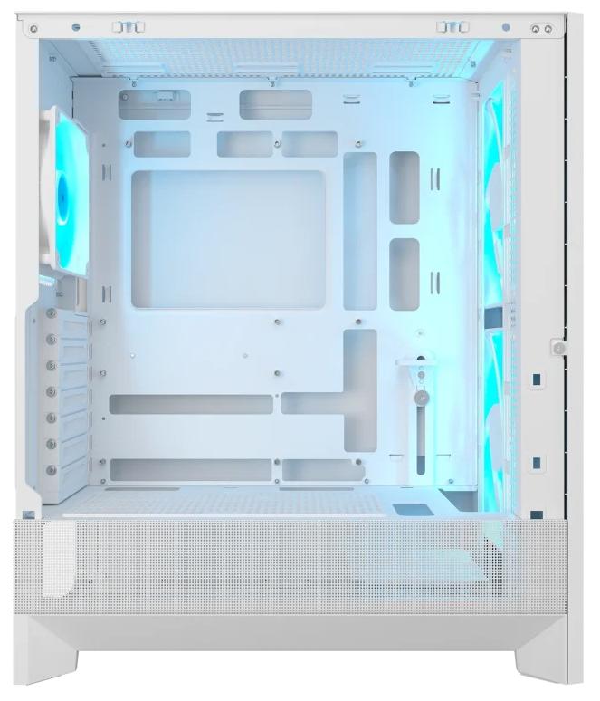 Корпус Cougar Airface 180 (385VA40.0002) [Midi Tower, 2 x 180 мм / 1 x 120 мм, белый]