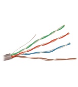 Кабель сетевой ExeGate UTP4-C5e-CCA-S26-IN-PVC-GY-100, бухта Cable UTP, (~100м)