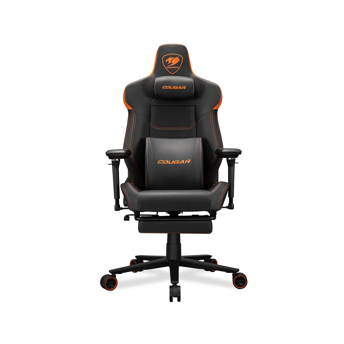 Игровое компьютерное кресло Cougar Armor Evo M (CGR-EVM), Черный / оранжевый