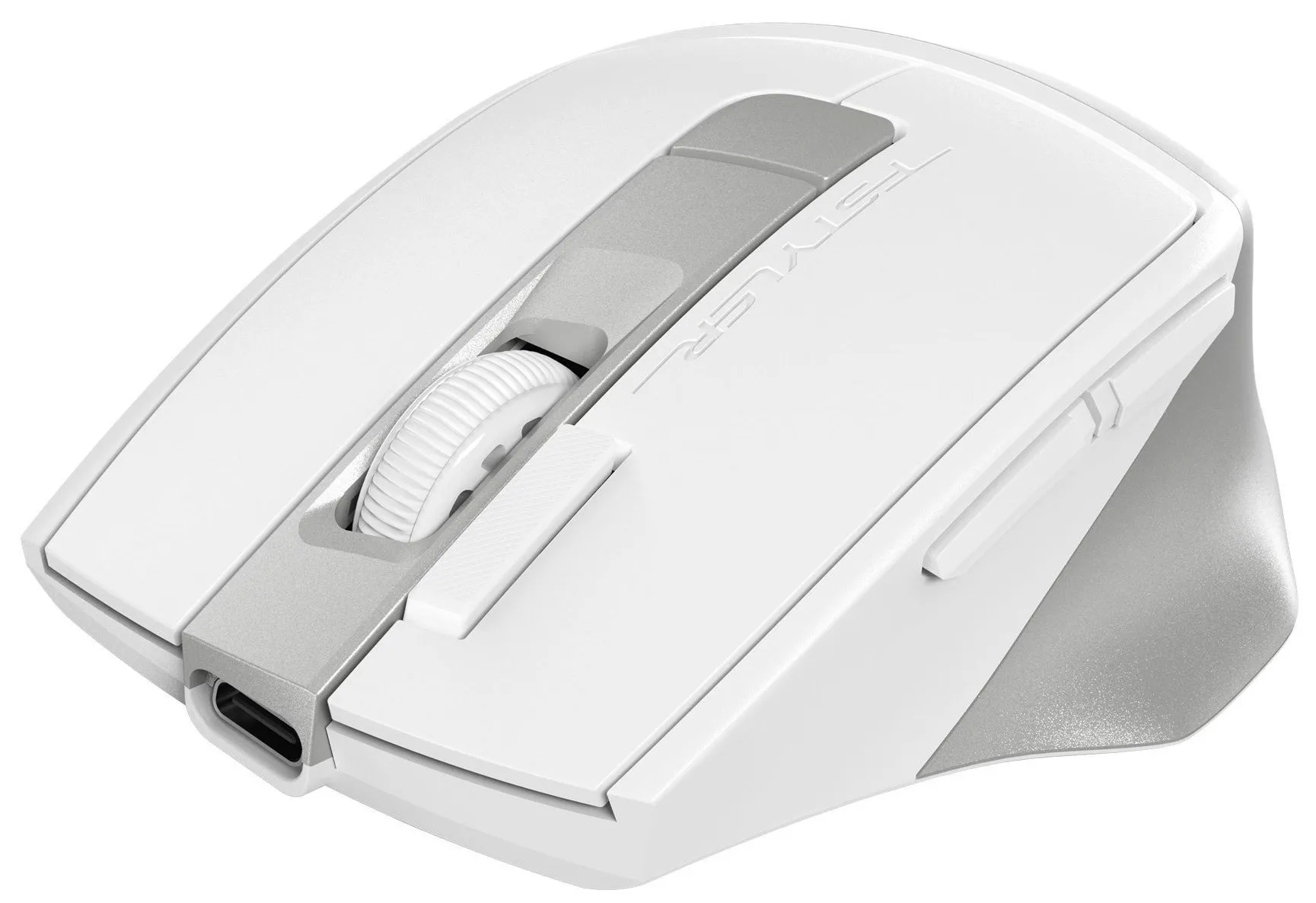 Мышь A4Tech Fstyler FB45CS Air2 [беспроводная, светодиодная, 2000 DPI, 125 Гц, белая]