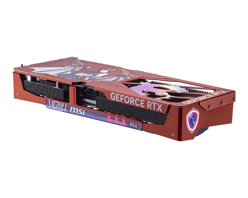 Видеокарта MSI GeForce RTX 5070 Ti 16G MLG EDITION OC (G507T-16MEC) [16 ГБ, GDDR7, 256 бит, HDMI, DisplayPort (3 шт)]