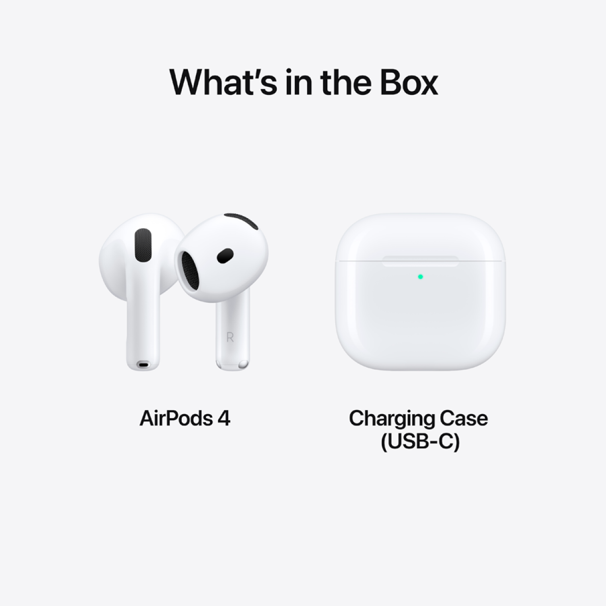 Беспроводные наушники Apple AirPods 4 (MXP63ZE/A),Model A3050 A3053 A3058