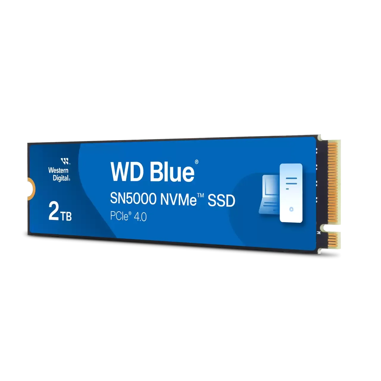 SSD-накопитель Western Digital BLUE SN5000 (WDS200T4B0E-00CNZ0) [2 ТБ, M.2, PCI-E, 5150/4850 МБ/c]
