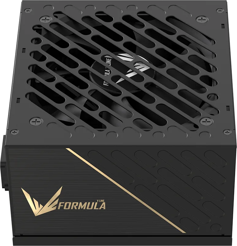 Блок питания Formula V FV-1200GM (FV-1200GM) [1200 Вт, 80 PLUS Gold, 8x SATA, 1 x 16 pin (12VHPWR), 3 x 6+2 pin PCIe, 2x 4+4 pin CPU, ATX]