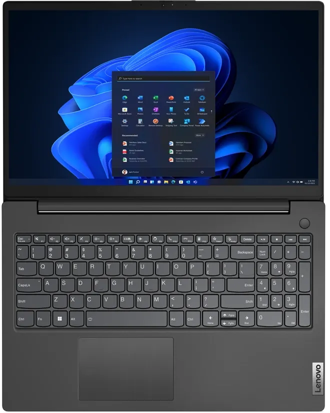 Ноутбук Lenovo V15 Gen 4 (82YY0013RU) [15.6" Full HD, Ryzen 7 7730U, 16 ГБ ОЗУ, 512 ГБ SSD, DOS]