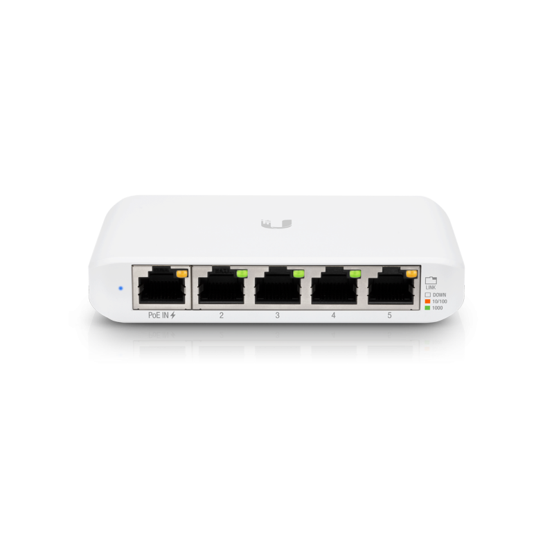 Коммутатор UBIQUITI Unifi Switch Flex Mini (USW-FLEX-MINI-EU) - купить в интернет-магазине Forcecom.kz Коммутатор UBIQUITI Unifi Switch Flex Mini (USW-FLEX-MINI-EU)