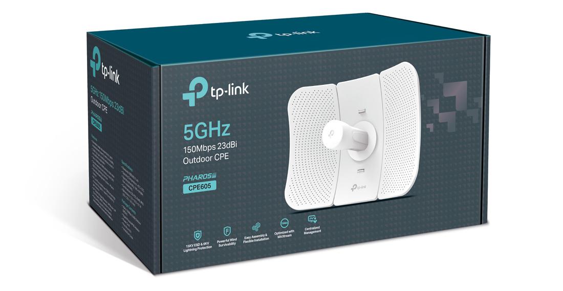 Наружная точка доступа Wi-Fi TP-link CPE605, белый - купить по цене 39 990 тг. в интернет-магазине Forcecom.kz
