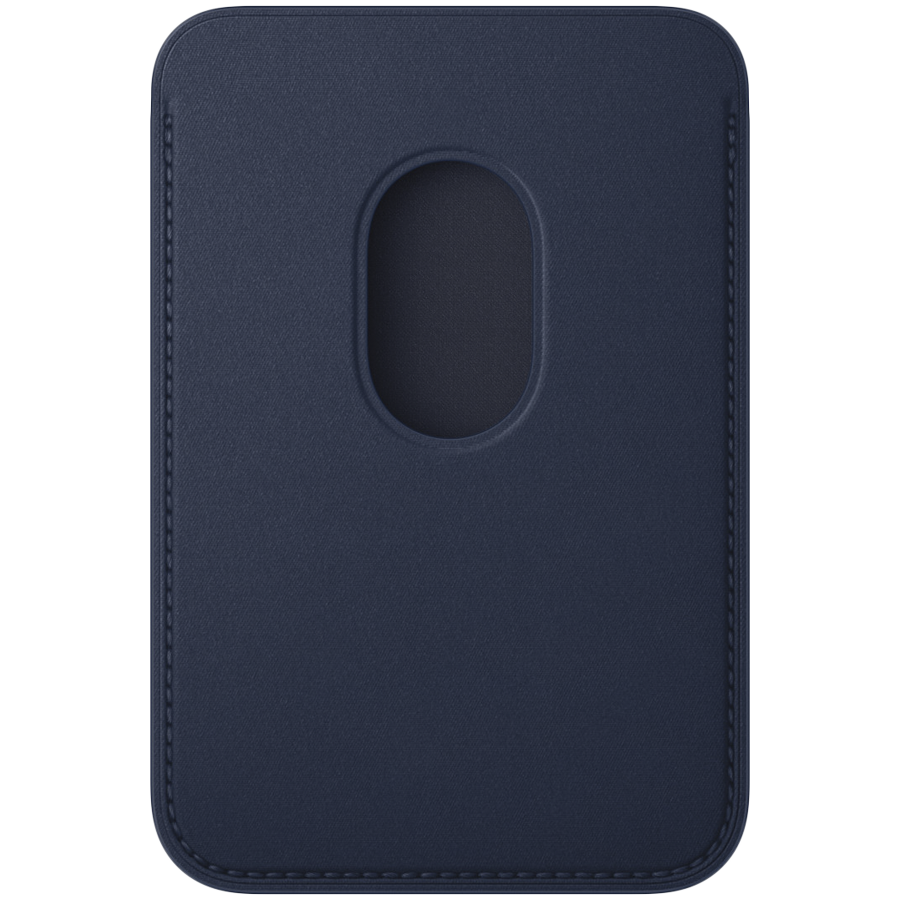 iPhone FineWoven Wallet with MagSafe - Deep Blue (MA6X4ZM/A), Model A3323