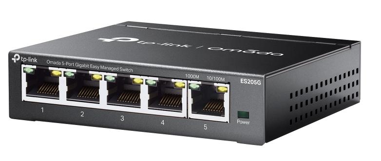 Коммутатор TP-Link Omada ES205G GbE Easy Managed  5-портовый 