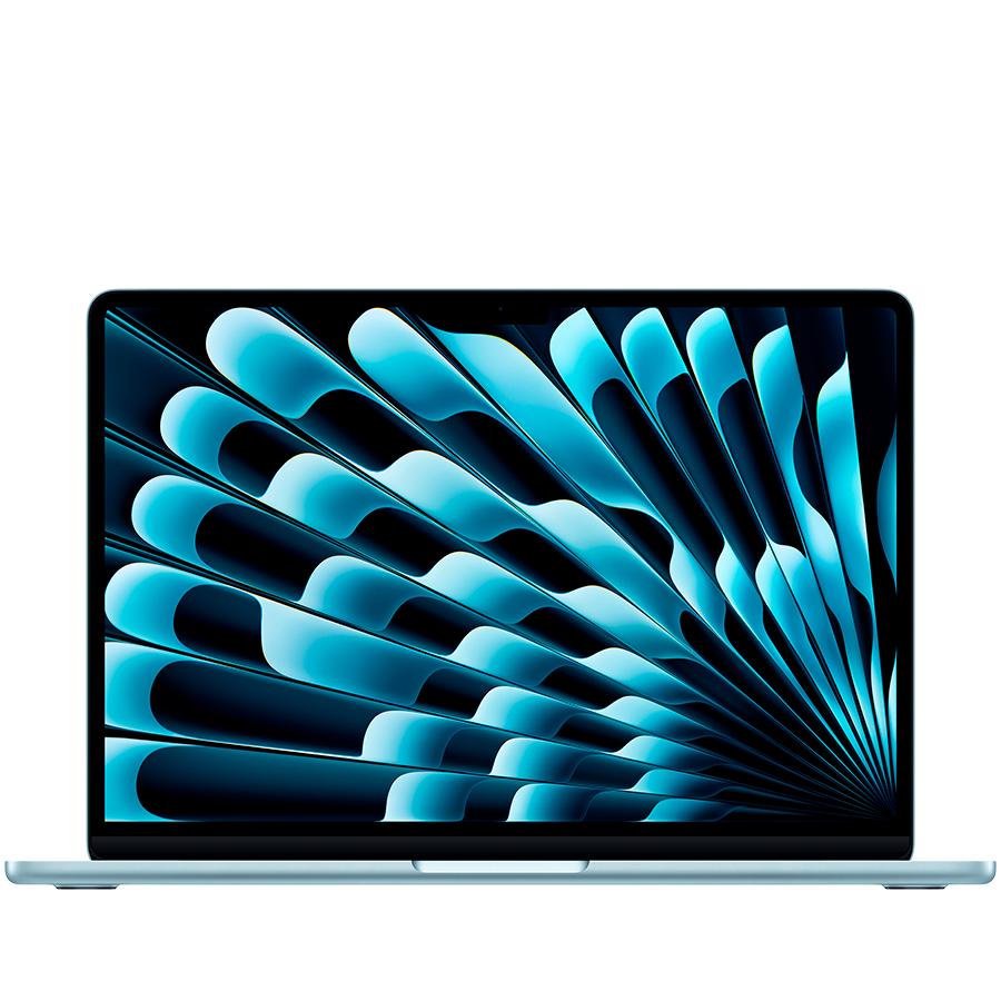 13-inch MacBook Air: Apple M4 chip with 10-core CPU and 8-core GPU, 16GB, 256GB SSD - Sky Blue,Model A3240