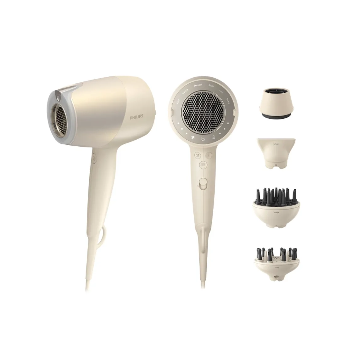 Фен Philips Серии 9000 BHD829/00 Золотистый