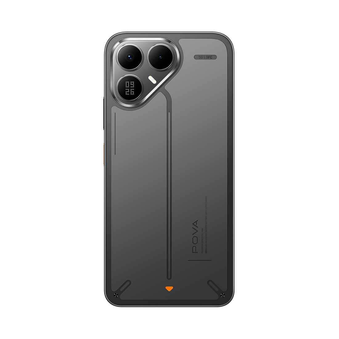 Смартфон Tecno POVA 8 5G (LK6) [6.76, 256 ГБ, 8 ГБ, Черный]