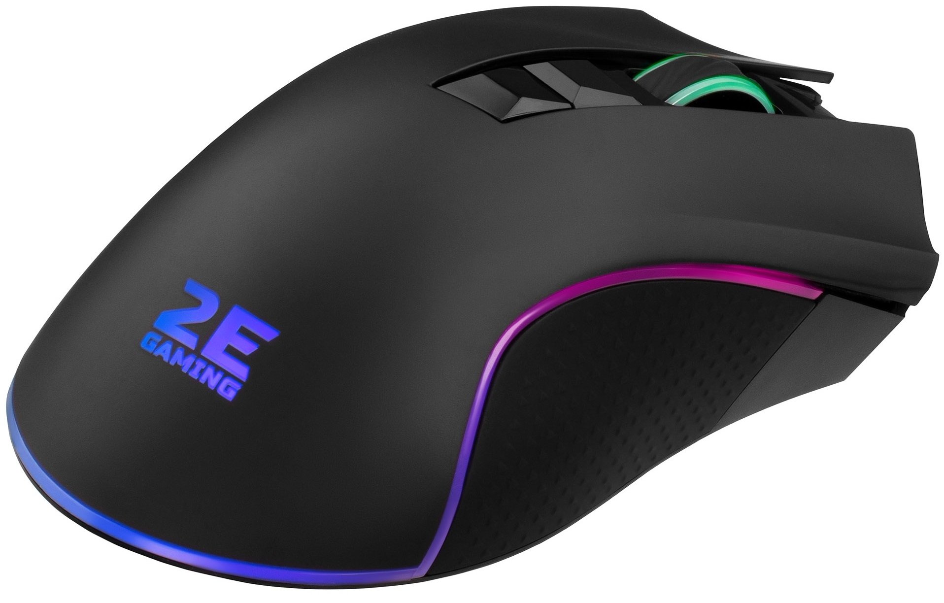Мышь 2E Gaming MG340 WL (2E-MG340UB-WL) [беспроводная, светодиодная, 5000 DPI, 1000 Гц подсветка, черная]