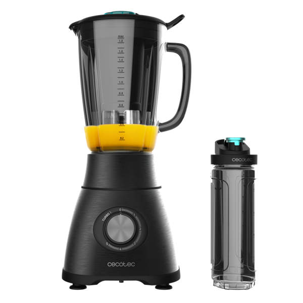 Блендер стационарный Cecotec Power Black Titanium 2500MAX Go черный