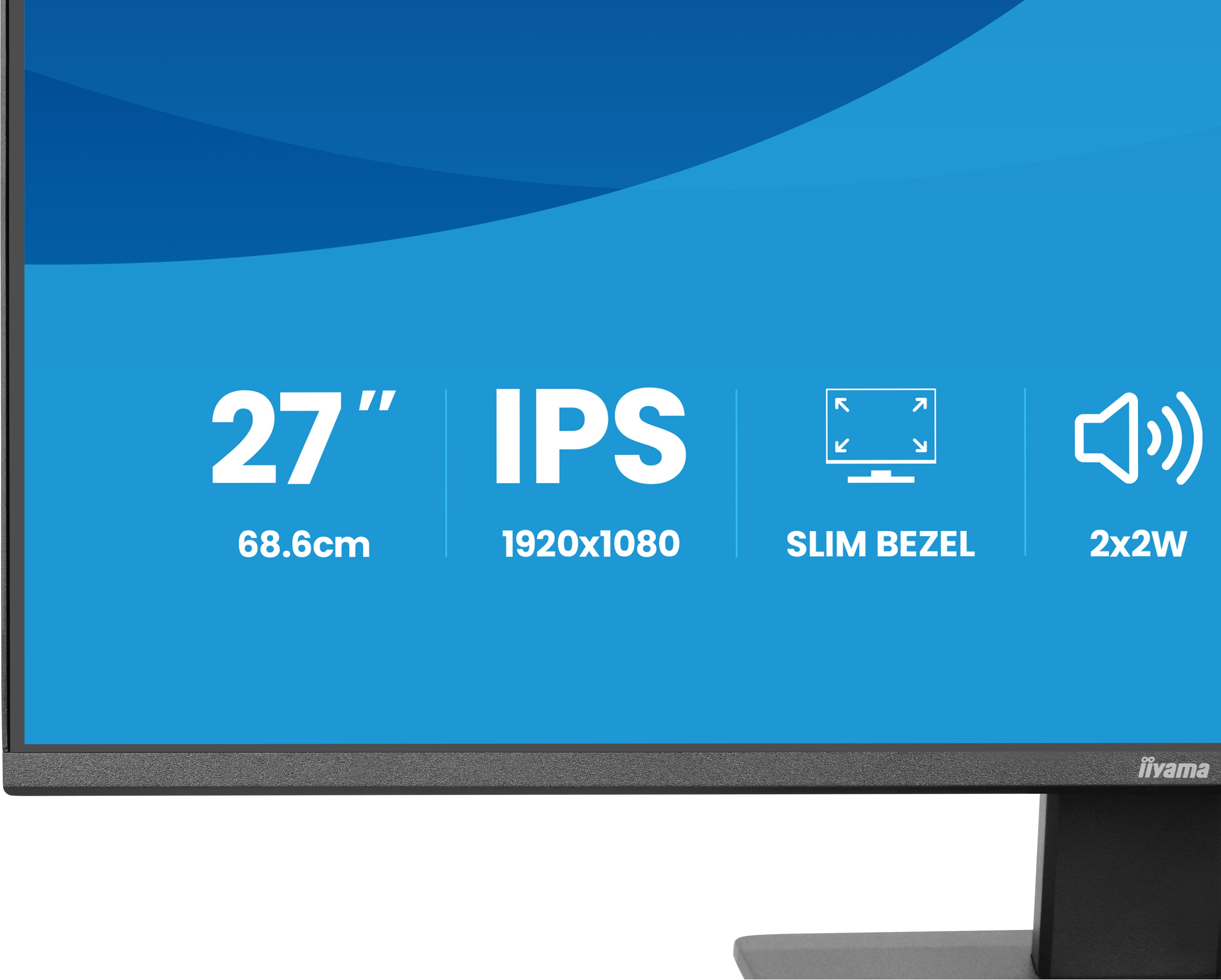Монитор Iiyama ProLite X2793HSU-B1 [27", IPS, 1920x1080, 120Гц, 1 мс, HDMI, DisplayPort]