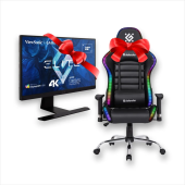 Монитор ViewSonic XG320U + Игровое кресло Defender Ultimate (XG320U+64355) [32", IPS, 3840x2160, 150 Гц, 1 мс, HDMI x2, DisplayPort]