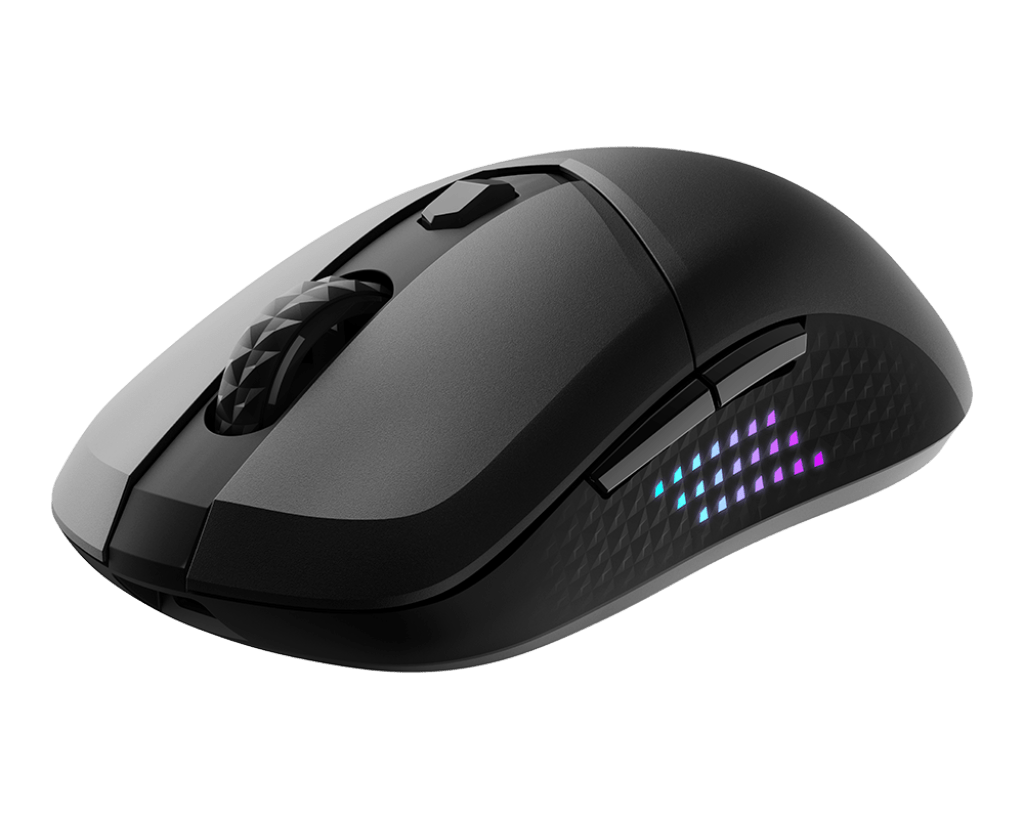 Мышь MSI VERSA 300 ELITE WIRELESS /RGB /2.4 GHz W /Bluetooth 5.3 /USB 2.0 /6 кн. /65 гр. /Черный