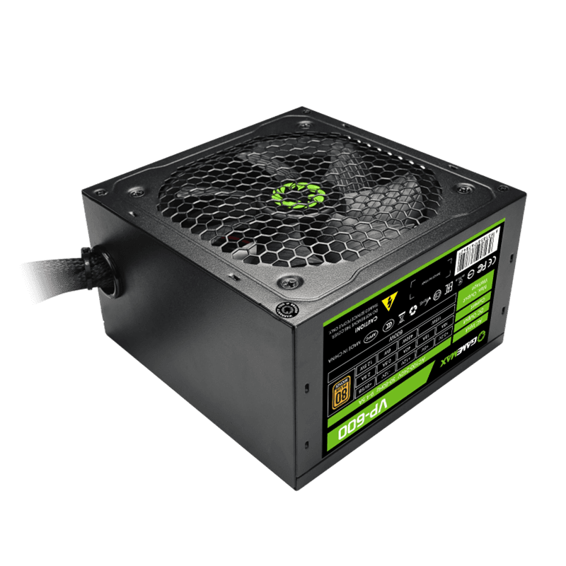 Блок питания Gamemax VP-600 [600 Вт, 80 PLUS Bronze, 5x SATA, 2x 6+2 pin PCIe, 1x 4+4 pin CPU]