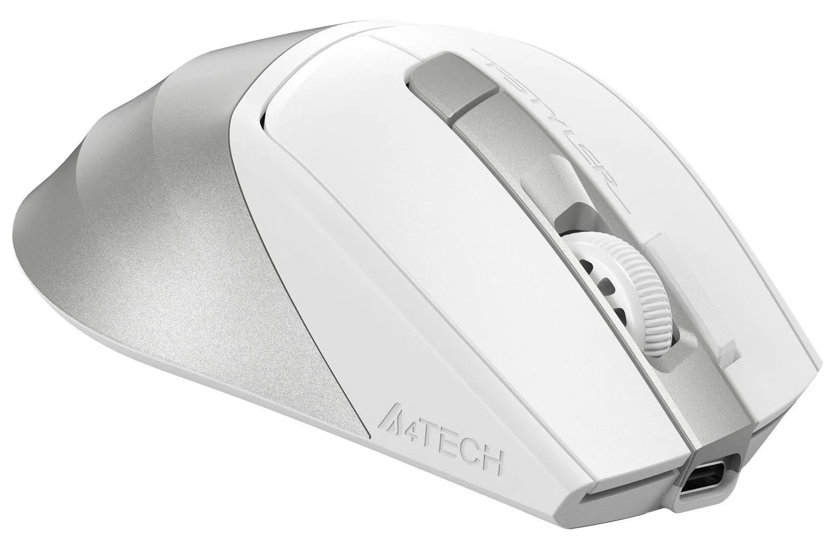 Мышь A4Tech Fstyler FB45CS Air2 [беспроводная, светодиодная, 2000 DPI, 125 Гц, белая]