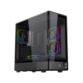 Корпус Xigmatek Moon DGT (EN49651) [Midi Tower, Черный]