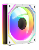 Вентилятор для корпуса Ocypus Gamma F12 UNI WH ARGB REVERSE BLADE [123 x 120 мм, 1800 об/мин, 53 CFM, 31 дБ, PWM]