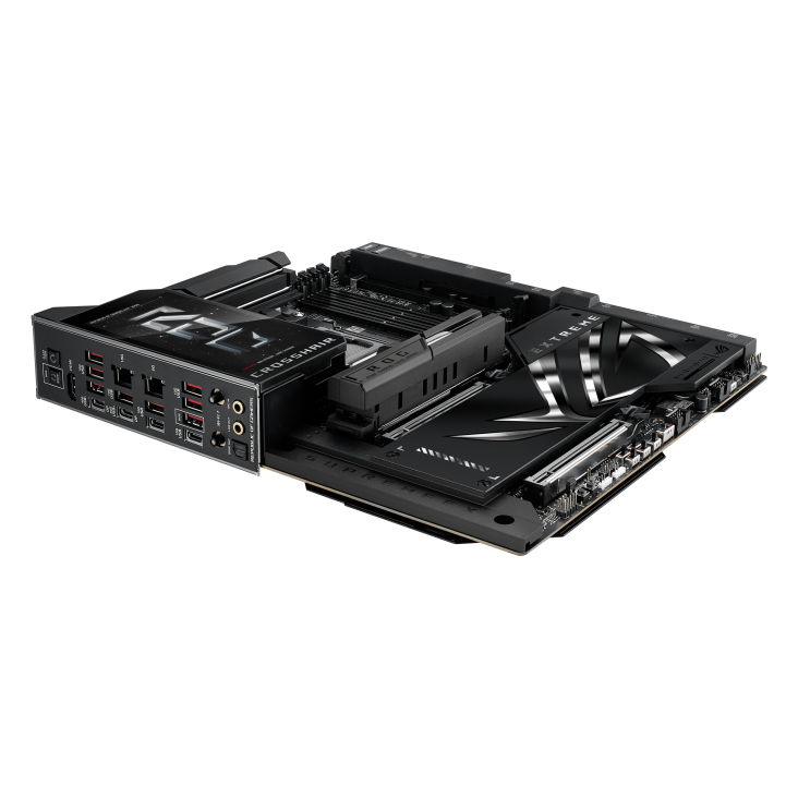 Материнская плата Asus ROG CROSSHAIR X870E EXTREME (X870E EXTREME) [AM5, AMD X870E, 4xDDR 5, 5xM.2, 2xPCI-E x16, E-ATX]