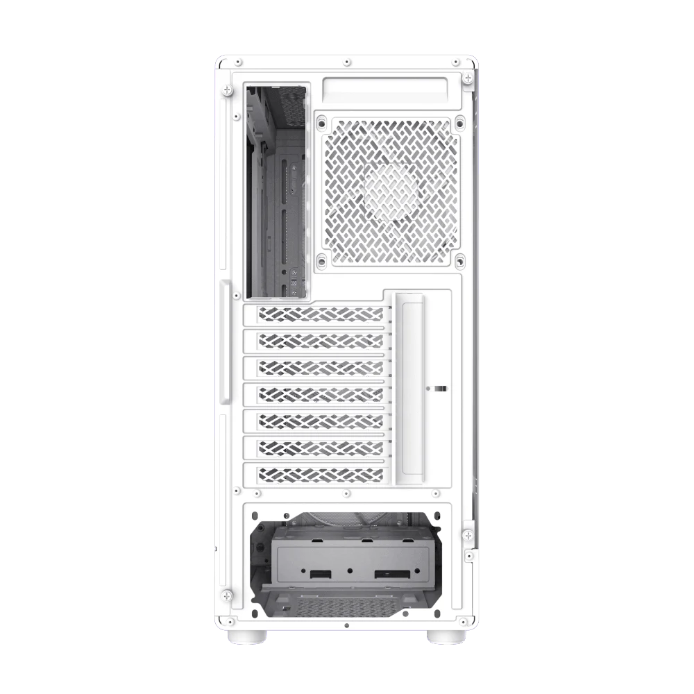 Корпус GameMax Starlight 2 AW White [Midi Tower, 6 x 120 мм ARGB, белый]