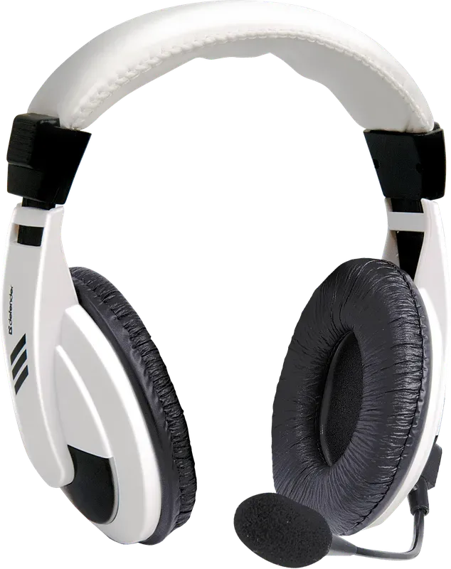 Наушники с микрофоном Defender Gryphon HN-750 (63747), Белый - купить в интернет-магазине Forcecom.kz Наушники с микрофоном Defender Gryphon HN-750 (63747), Белый