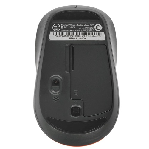 Мышь Microsoft 3500 Wireless Optical Mouse, GMF-00293, [беспроводная, светодиодная, 1000 DPI]