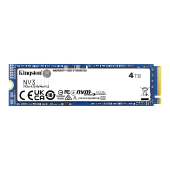 SSD-накопитель Kingston NV3 SNV3S/4000G [4 ТБ, M.2, PCI-E, 6000/5000 МБ/с, 3D V-NAND]