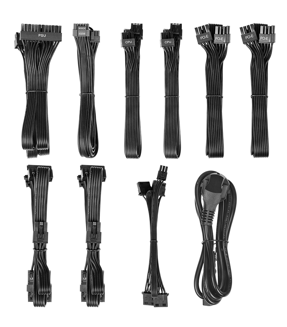 Блок питания Ocypus Iota P750S 750W (Iota-P750S-GFFBK025X-E) [750 Вт, 80 PLUS Gold, 8x SATA, 1 x 16 pin (12VHPWR), 3 x 6+2 pin PCIe, 2x 4+4 pin CPU, ATX]