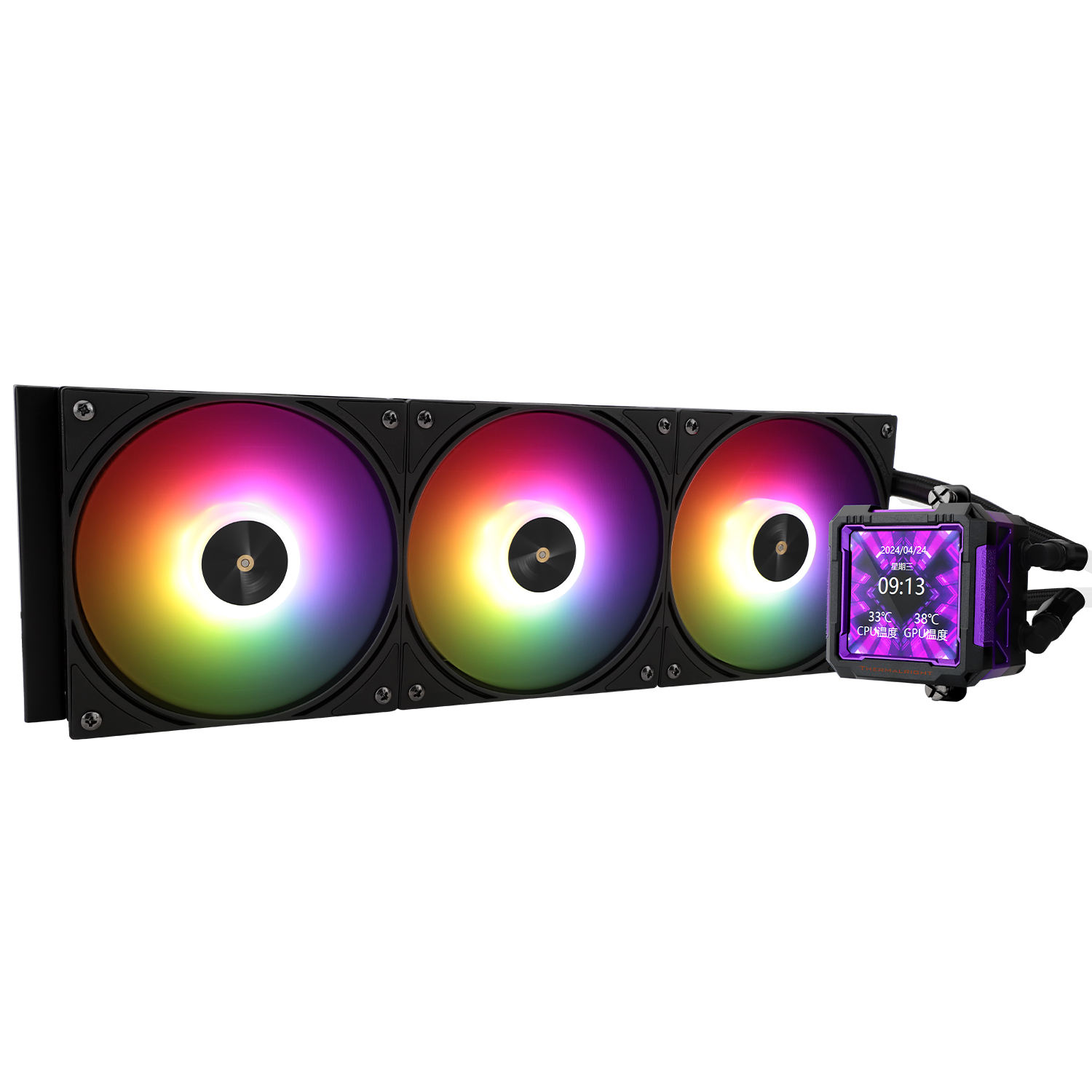 Водяное охлаждение процессора Thermalright Frozen Warframe PRO 360 BLACK ARGB