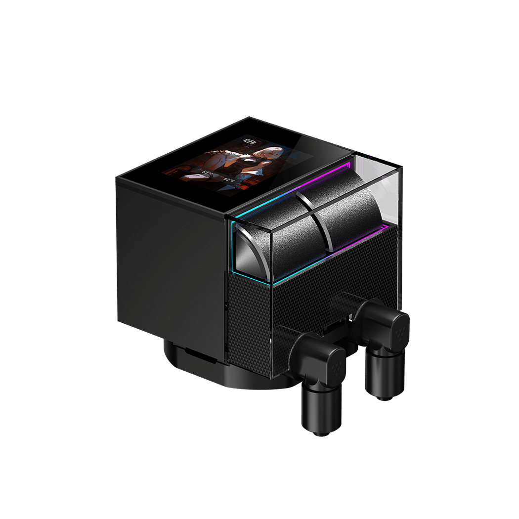 Система охлаждения PCCooler DS360 ARGB Display [120 мм, 2500 об/мин, 40 дБ, 4 pin]