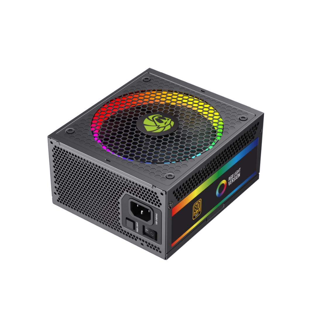 Блок питания GameMax RGB-Smart 750 PRO (2141-0750B0026) [750 Вт, 80 PLUS Gold, 8x SATA, 1 x 16 pin (12VHPWR), 3 x 6+2 pin PCIe, 2x 4+4 pin CPU, ATX]