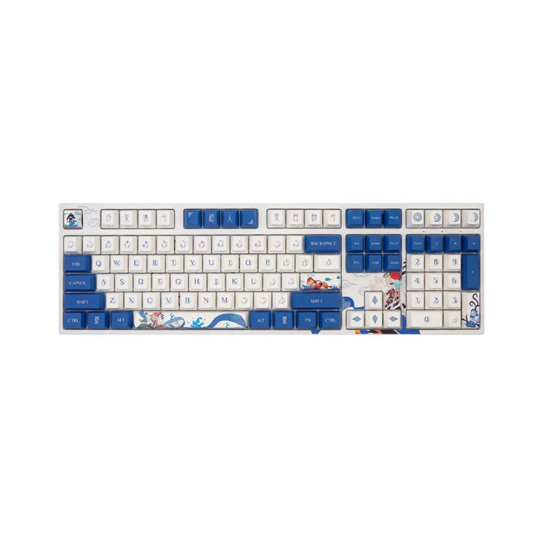 Клавиатура Varmilo Lovebirds-I VEM108 Varmilo EC V2 Rose Switch [проводная, механическая, клавиш - 108]