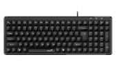 Клавиатура Genius LuxeMate 120 [Мембранная, проводная, черная]