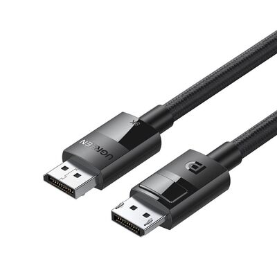Кабель UGREEN DP114 (80393) DP 1.4 Male to Male Plastic Case Braided Cable 3m