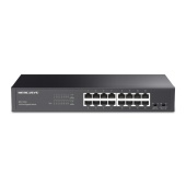Коммутатор Easy Smart GbE 16-портовый Mercusys MS116GS