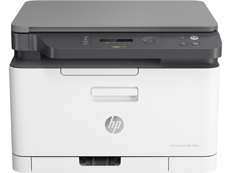 МФУ лазерное HP Color Laser 178nw, 4ZB96A [A4, лазерное, цветное, 600x600 DPI, Wi-Fi, Ethernet (RJ-45), USB]