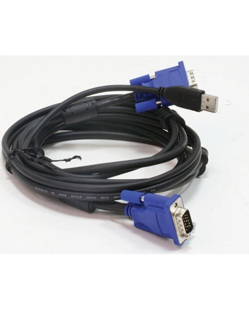D-Link DKVM-CU Комплект кабелей для KVM переключ (1,8 м) - купить по цене 5 540 тг. в интернет-магазине Forcecom.kz