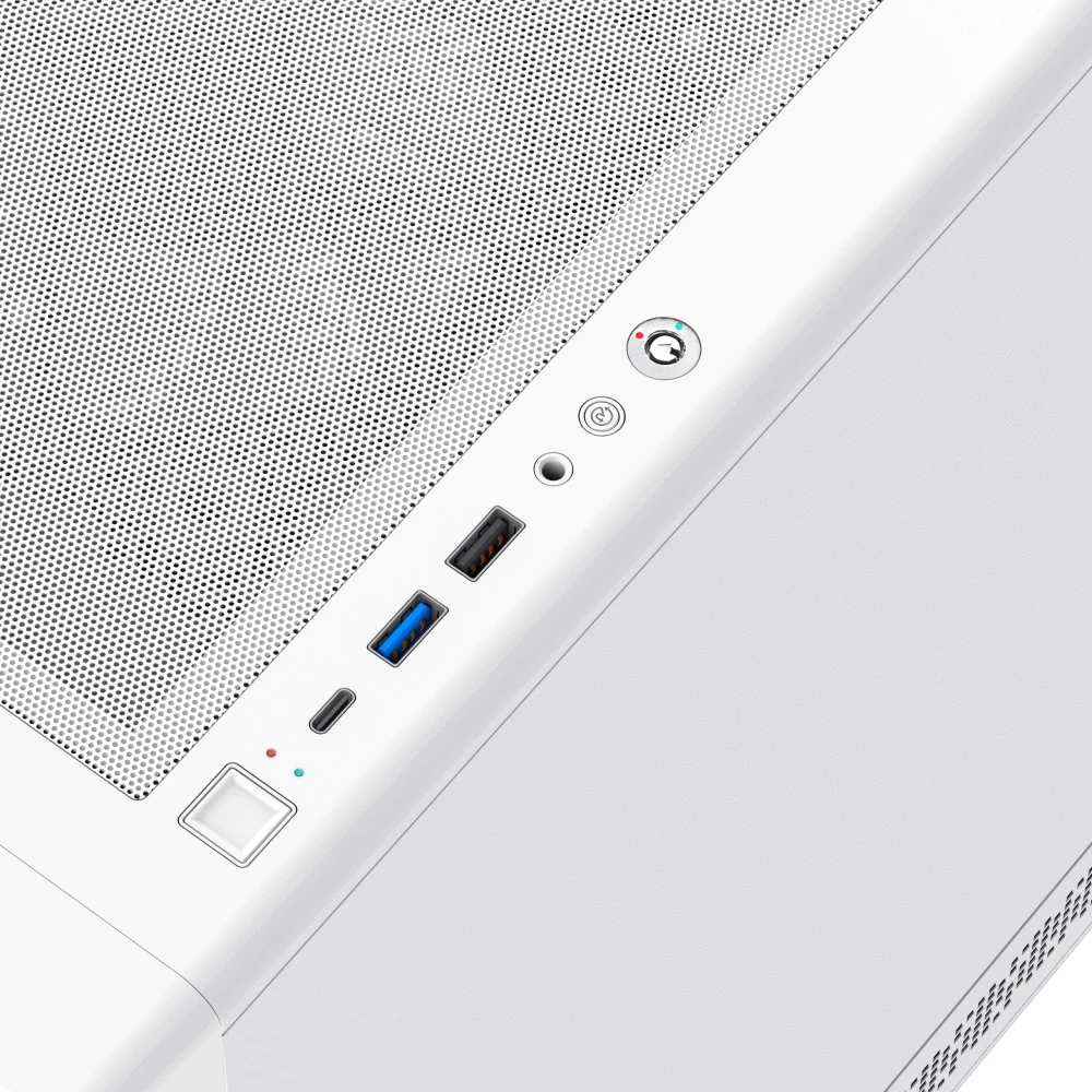 Корпус GameMax Starlight 2 AW White [Midi Tower, 6 x 120 мм ARGB, белый]