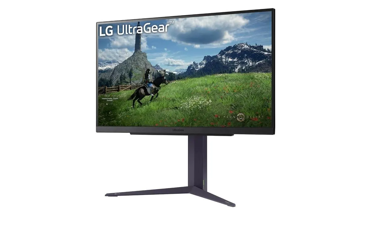 Монитор LG UltraGear (27GS85Q-B) [27", IPS, 2560x1440, 200 Гц, 1 мс, HDMI x2, DisplayPort]