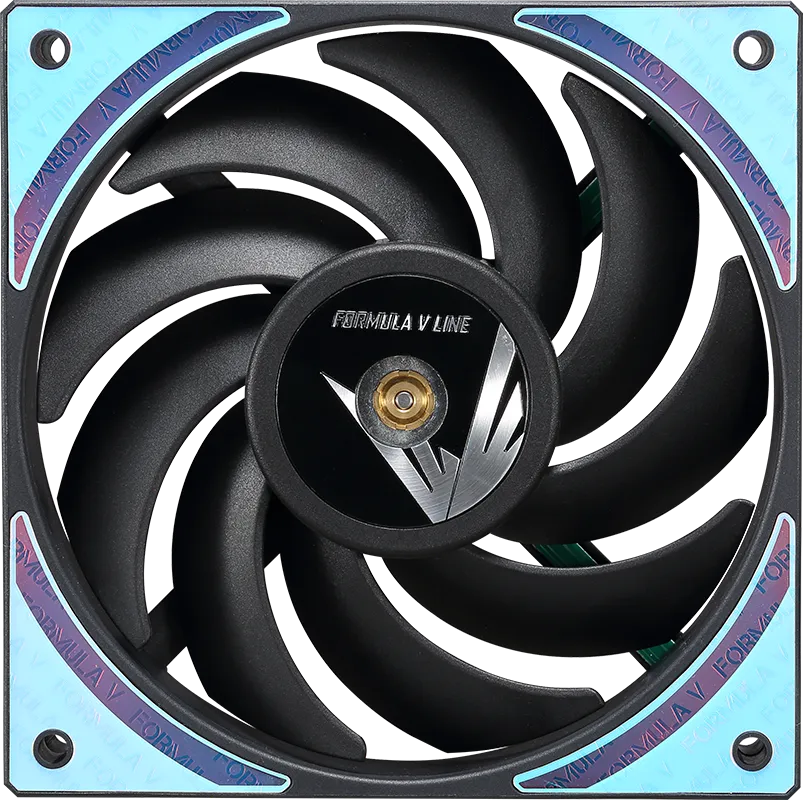Комплект вентиляторов для корпуса Formula V AIR BRIDGE PLUS BK [120 мм, 1300 об/мин, 39.6 CFM, 27.2 дБ, PWM]