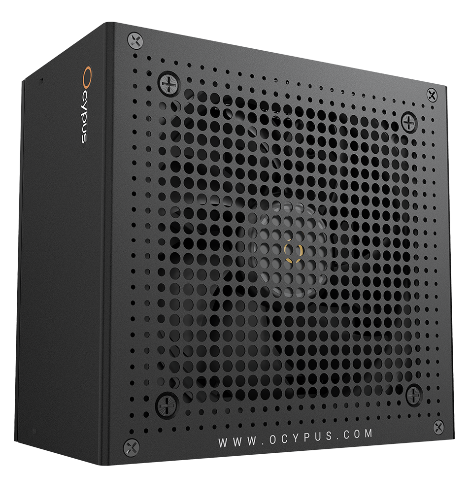 Блок питания Ocypus Iota P750S 750W (Iota-P750S-GFFBK025X-E) [750 Вт, 80 PLUS Gold, 8x SATA, 1 x 16 pin (12VHPWR), 3 x 6+2 pin PCIe, 2x 4+4 pin CPU, ATX]
