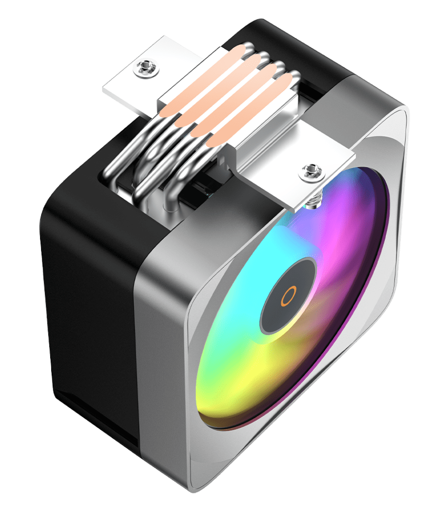 Система охлаждения Ocypus Delta A40 EX BK ARGB [120 x 120 мм, 1600 об/мин, 31 дБ, 4 pin]