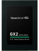 	 Твердотельный накопитель SSD Team Group GX2 [T253X2256G0C101] [256 ГБ, 2.5" SATA III, чтение: 500 МБ/с, запись: 400 МБ/с, TLC]